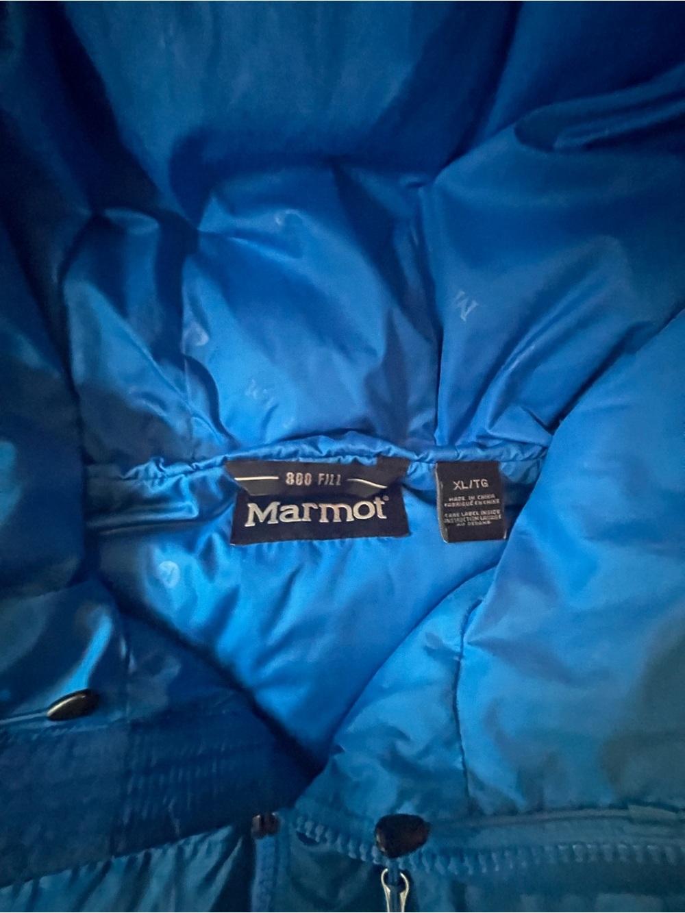 MARMOT 800 PRO DOWN PARKA EXCELLENT CONDITION MENS XL PTP 25 CLEAN AND NICE COND - Picture 3 of 10